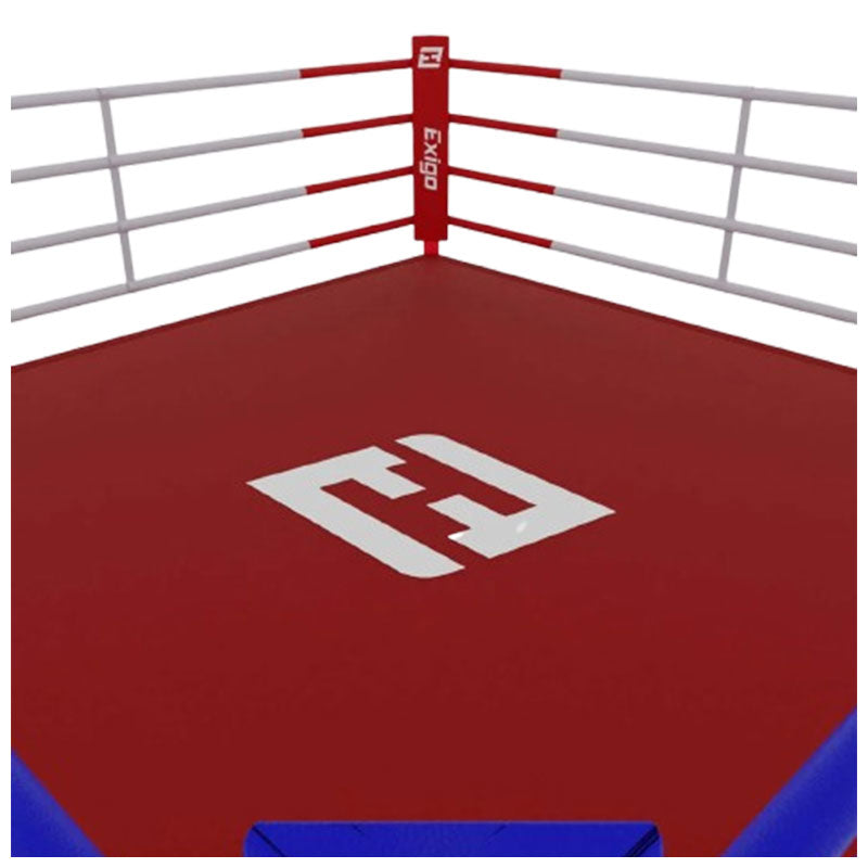 Exigo Classic Training Boxing Ring - Red 18ft