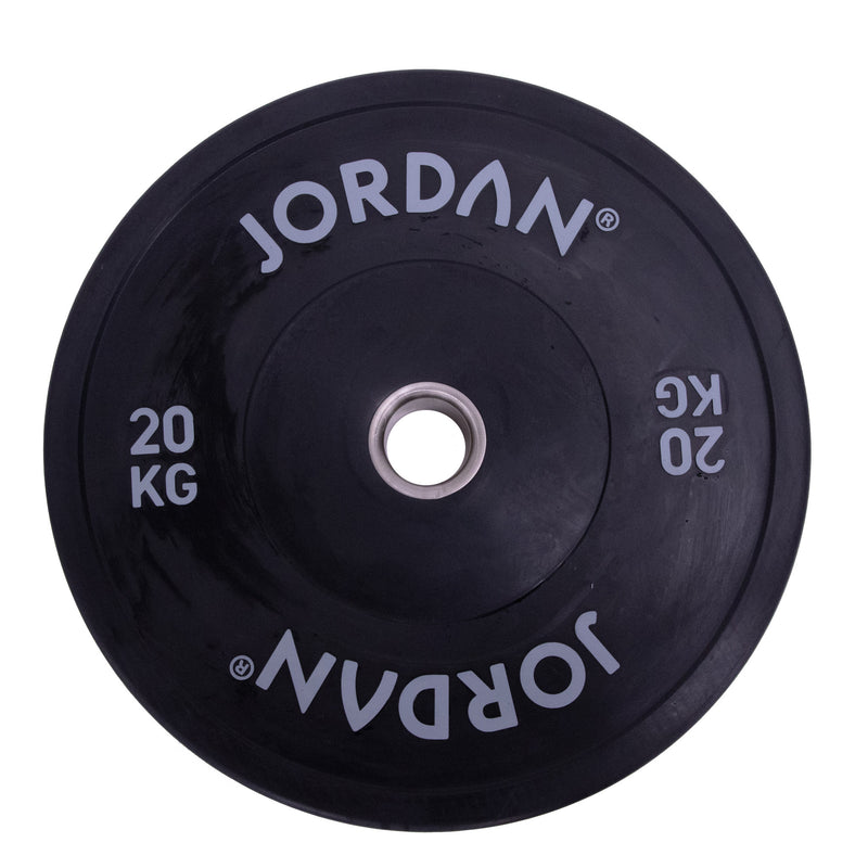 JORDAN HG Black Rubber Bumper Weight Plates