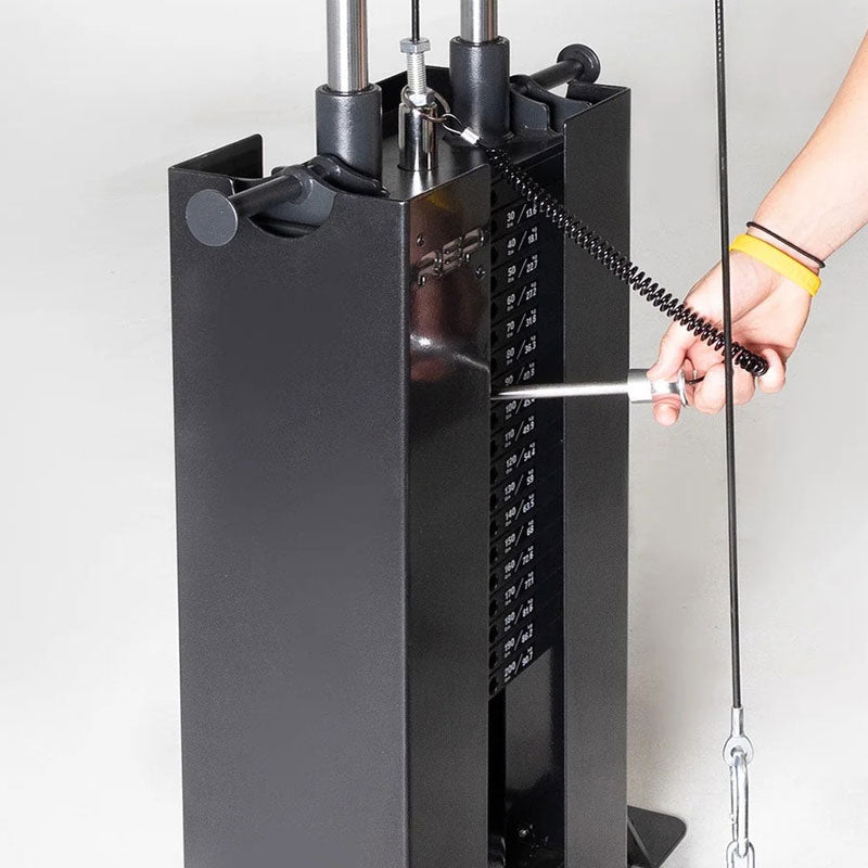 Conversion Kit: Plate-Loaded to Selectorized Lat Pulldown & Low Row (5000 Series)