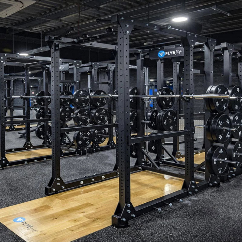 Exigo E80 Elite Power Rack - Adjustable Pull-Up Handles