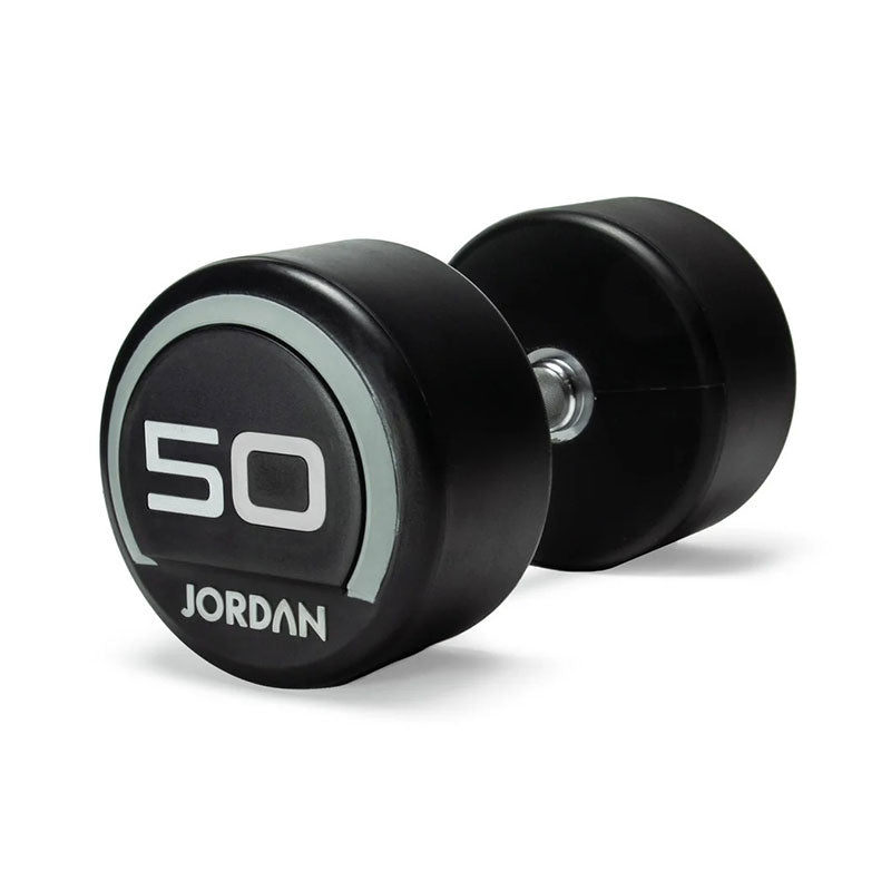 JORDAN® Urethane Dumbbells - Up to 75kg (Grey)