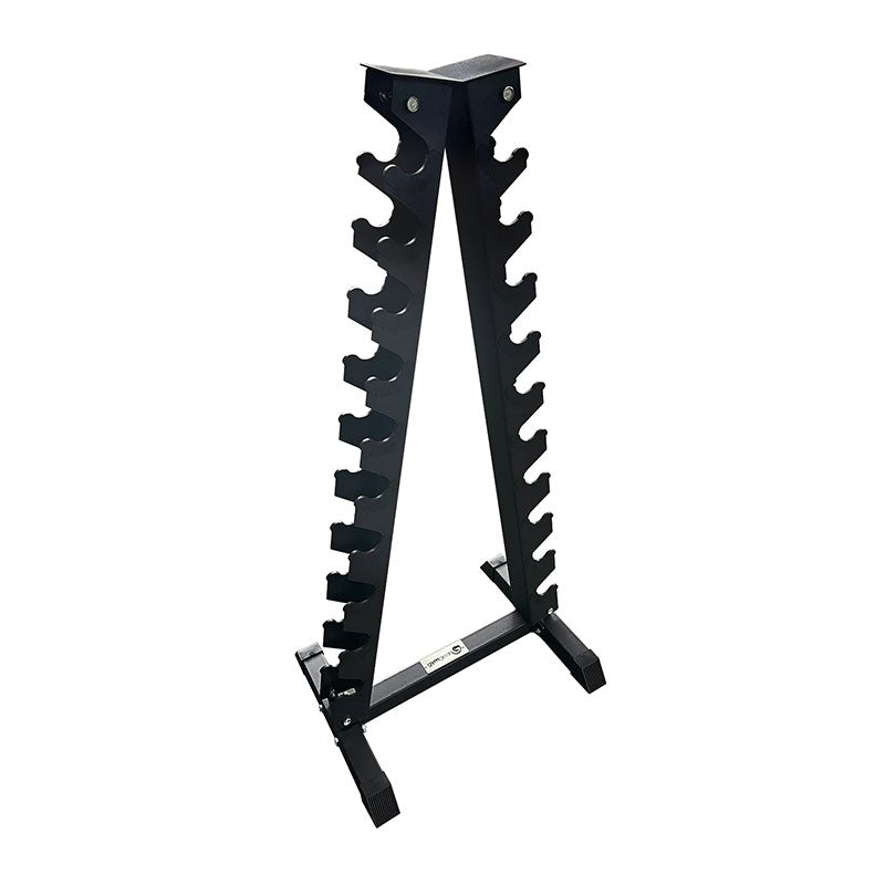 Vertical Hex Dumbbell Rack for 10 Pairs