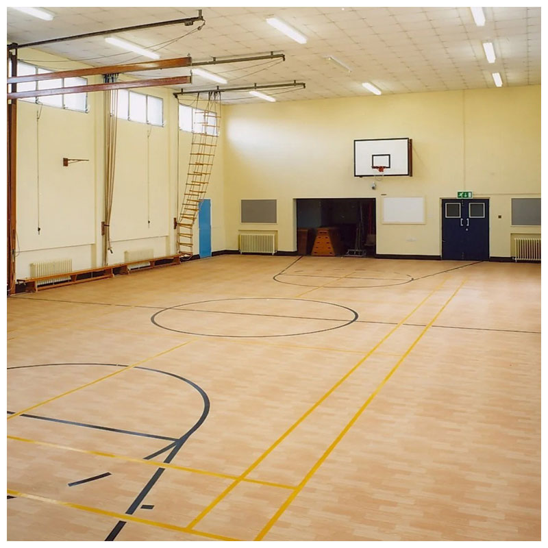 Vinyl Gym Flooring Rolls
