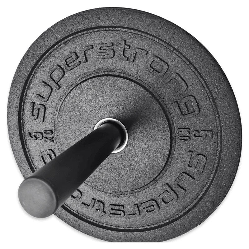 Wall-Mounted Weight Plate Storage Horn