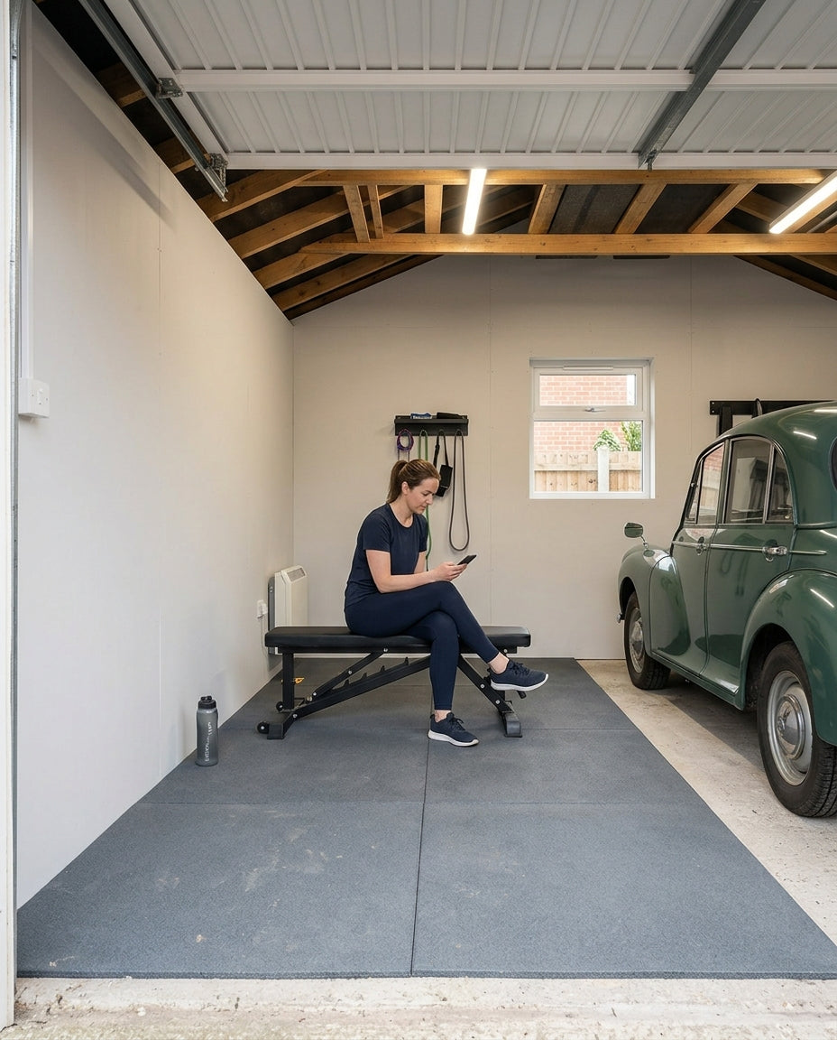 Turning your garage into a gym: honest garage gym ideas for a UK home