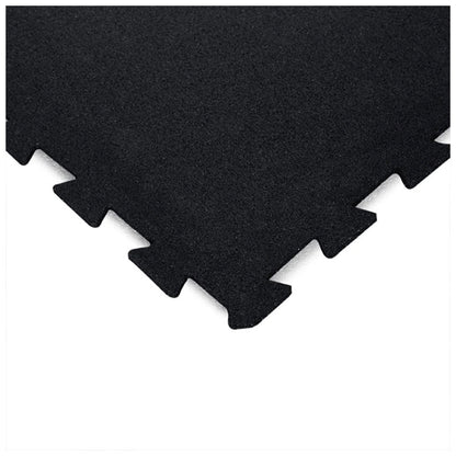 10mm Black Interlocking Floor Jigsaw Mats
