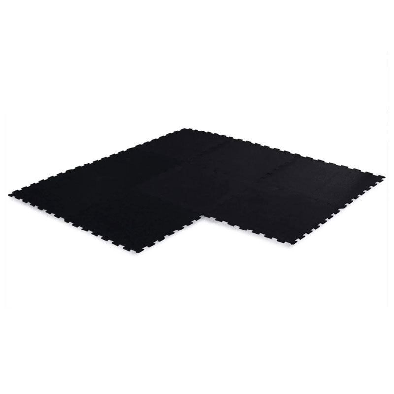 10mm Black Interlocking Floor Jigsaw Mats