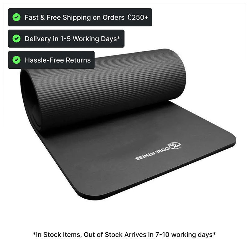 10mm Exercise Mats with Removable Shoulder Strap