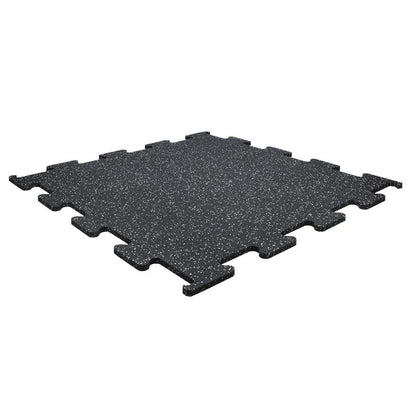 10mm Grey Fleckz Interlocking Gym Mats
