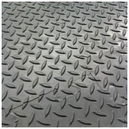 14mm Black PVC Garage Flooring Tiles – Checkerlock