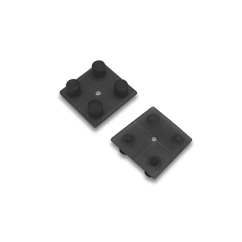 20mm Onyx EPDM Rubber Gym Tiles