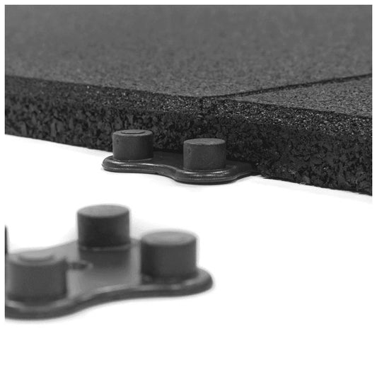 20mm PRO Interlocking Gym Tiles – Connection Inserts Included