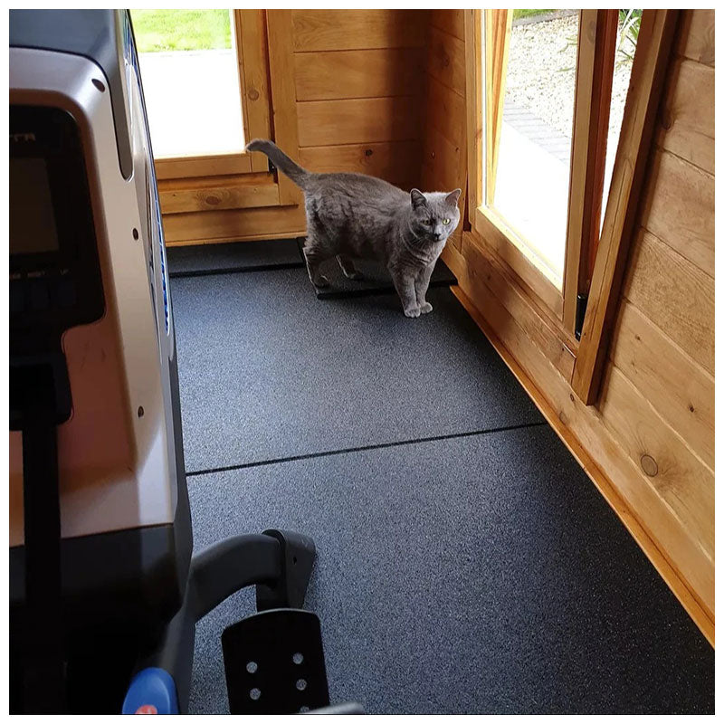 20mm PRO Rubber Gym Flooring Tiles – Smooth Top Surface - UK's Top Rated