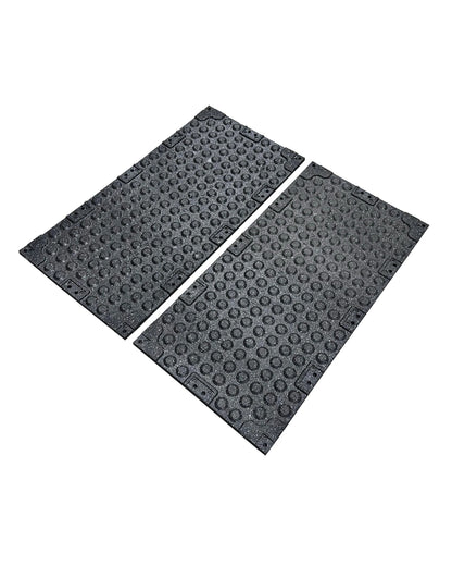 20mm Premium Black Rubber Tile (1m x 0.5m / Grey Fleck)
