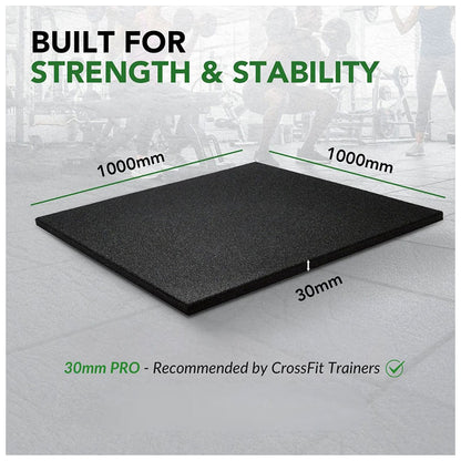 30mm PRO Anti-Shock Gym Floor Tile