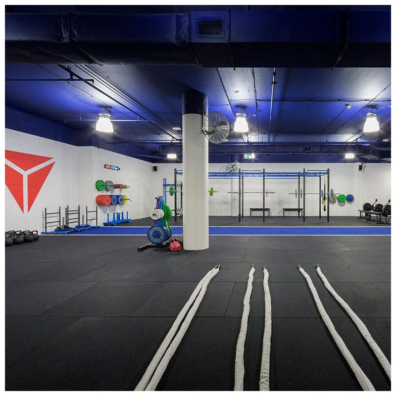 30mm PRO Interlocking Gym Tiles – Connection Inserts Included
