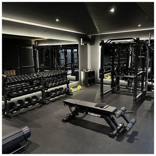 30mm PRO Interlocking Gym Tiles – Connection Inserts Included