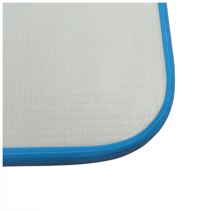 400 x 100cm Inflatable Gymnastics Air Track – Blue - Free Shipping