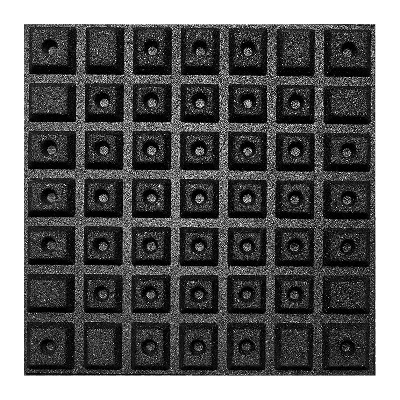 43mm PRO Anti-Shock Rubber Gym Flooring Tile