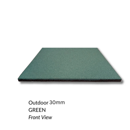 Safety Rubber Tiles - 500mm x 500mm