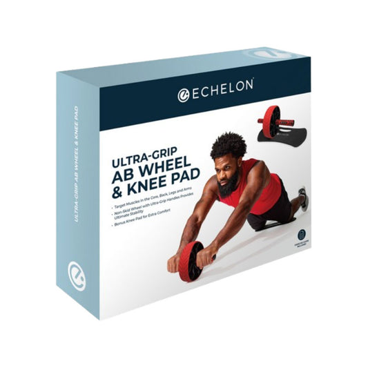 Ultra-Grip Ab Wheel & Knee Pad