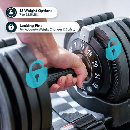Echelon Strength Adjustable Dumbbells