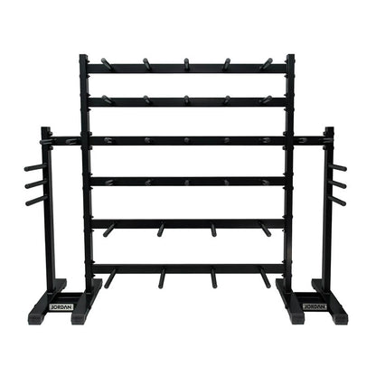 JORDAN® Studio Barbell Racks (Holds 12 Sets/30 Sets)