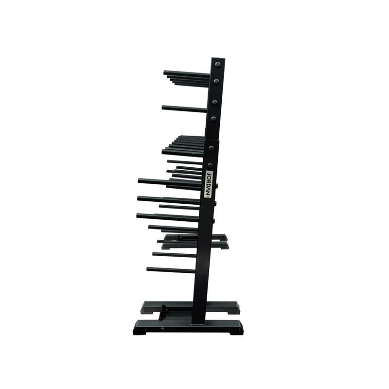 JORDAN® Studio Barbell Racks (Holds 12 Sets/30 Sets)