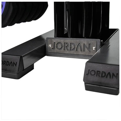 JORDAN® Studio Barbell Racks (Holds 12 Sets/30 Sets)