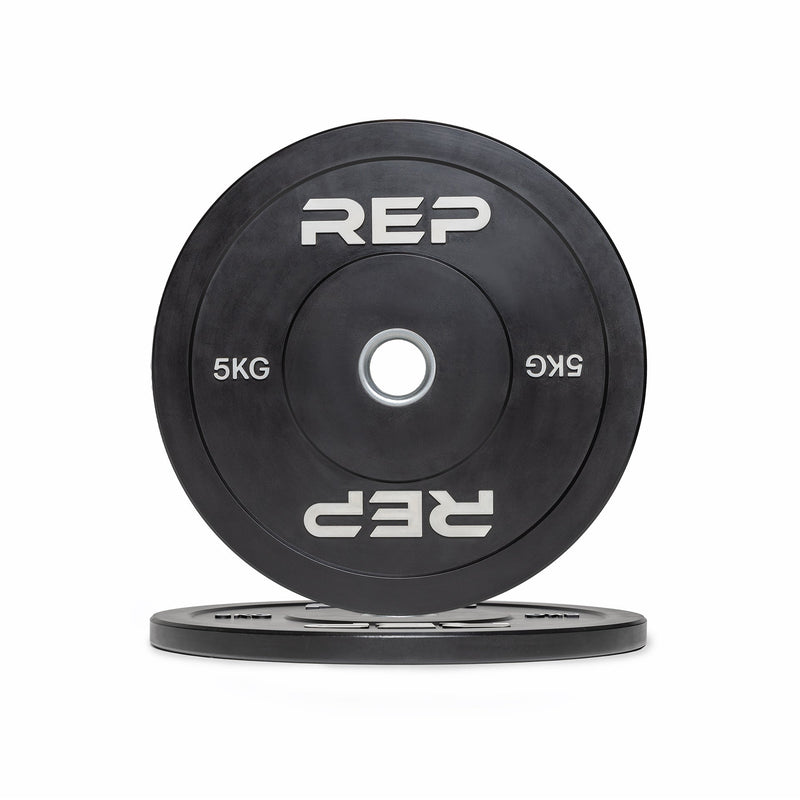 Black Bumper Plates (KG) - 5kg Pair