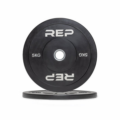 Black Bumper Plates (KG) - 5kg Pair