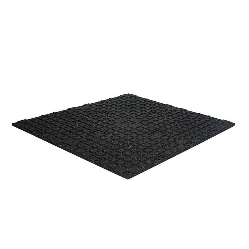 20mm Konnecta Velvet Black Gym Flooring Mats