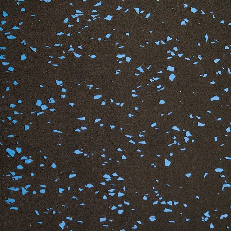 30mm Premium Blue Rubber Tiles (1m x 0.5m / 25% Blue Fleck)