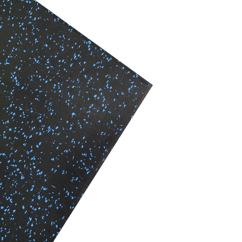 30mm Premium Blue Rubber Tiles (1m x 0.5m / 25% Blue Fleck)