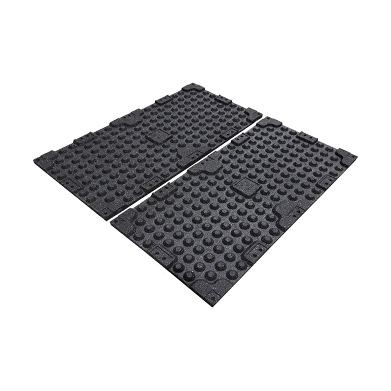 30mm Premium Blue Rubber Tiles (1m x 0.5m / 25% Blue Fleck)