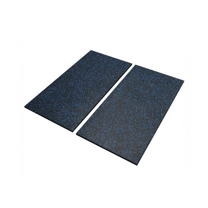 30mm Premium Blue Rubber Tiles (1m x 0.5m / 25% Blue Fleck)