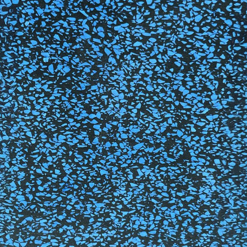 30mm Premium Blue Rubber Tiles (1m x 0.5m / 70% Blue Fleck)