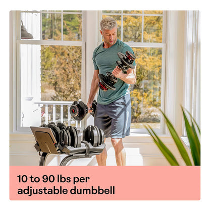 BowFlex SelectTech 1090i Adjustable Dumbbell (Single)