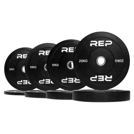 Black Bumper Plates (KG)