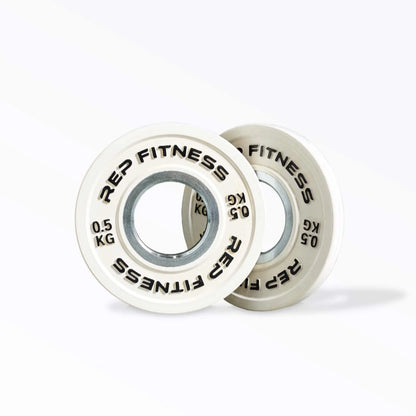 Change Plates (KG) - 0.5kg Pair (White)