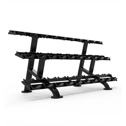 Classic Series 3 Tier Dumbbell Rack (With Saddles)