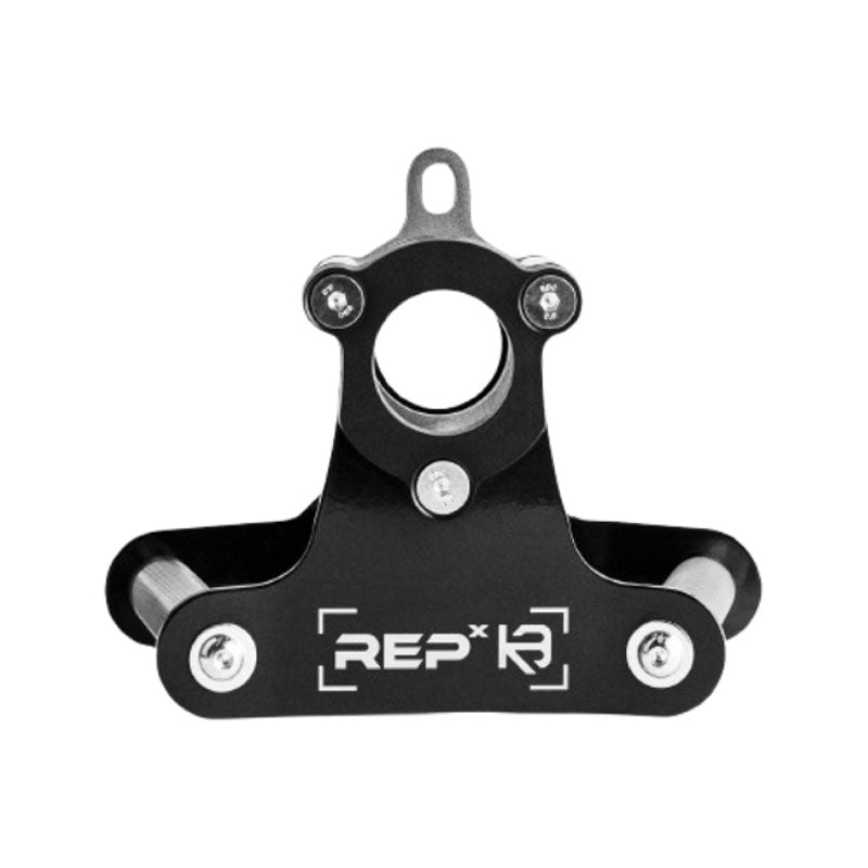 REP® x Kleva Built® Angled Atlas™ Close-Grip Cable and Landmine Attachment