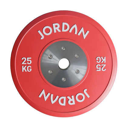 JORDAN® Coloured Rubber Calibrated Competition Weight Plate - NEW DESIGN
