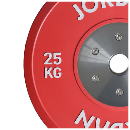 JORDAN® Coloured Rubber Calibrated Competition Weight Plate - NEW DESIGN