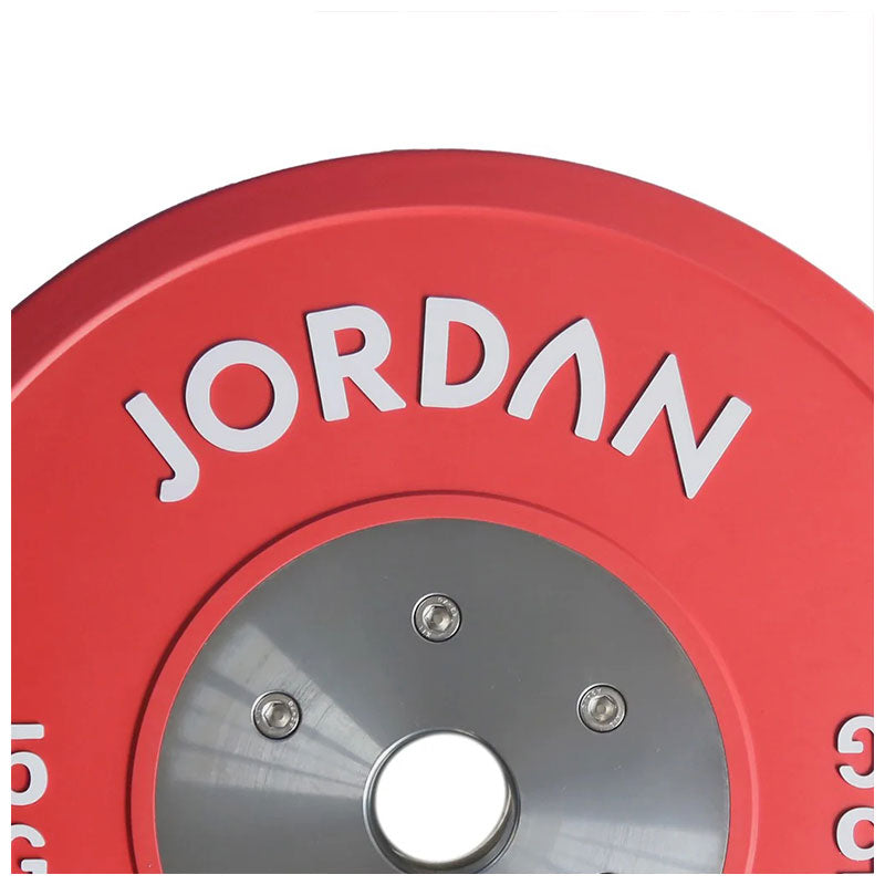 JORDAN® Coloured Rubber Calibrated Competition Weight Plate - NEW DESIGN