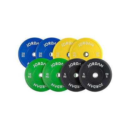 JORDAN® Coloured Rubber Bumper Plates