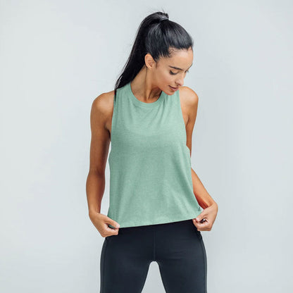 Women's Peak Cropped Dual-Blend Vest