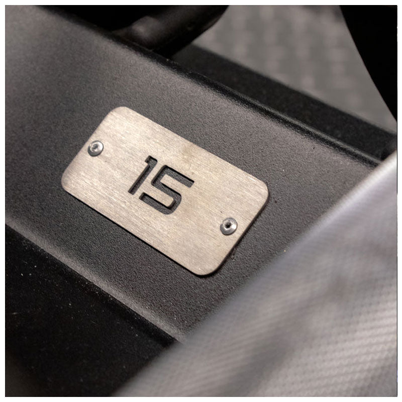 JORDAN® Dumbbell Rack Weight Labels