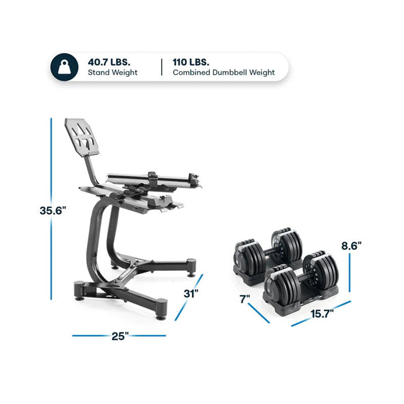 Echelon Stand - Strength Adjustable Dumbbell Stand