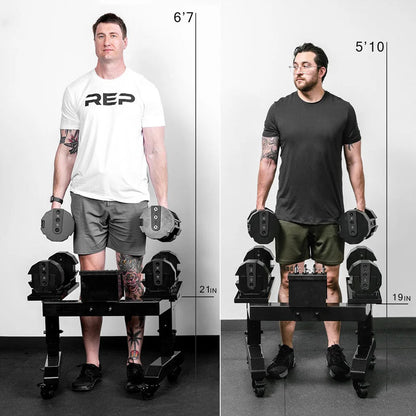 REP® Adjustable Dumbbell Stand